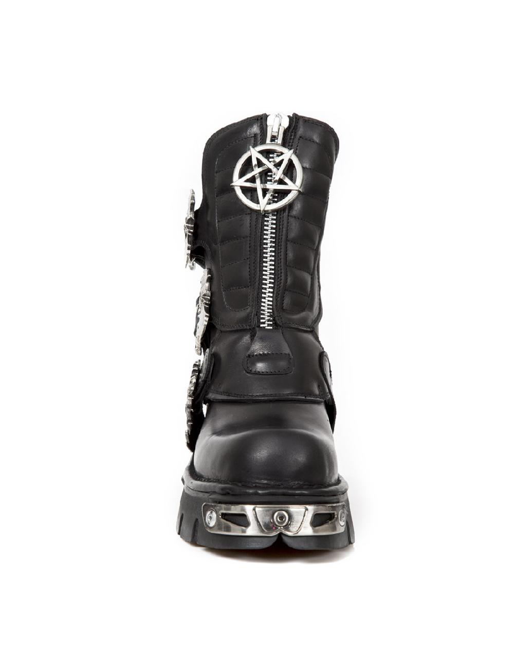 New Rock BOOT METALLIC M-1486-C1