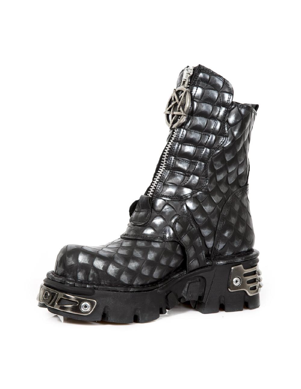 New Rock BOOT METALLIC M-1486-C8