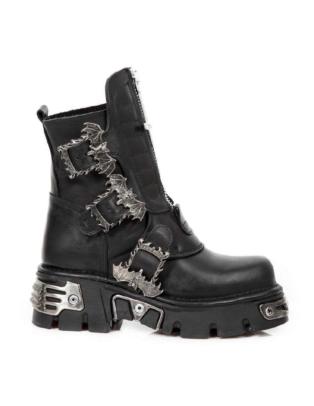 New Rock BOOT METALLIC M-1487-C2