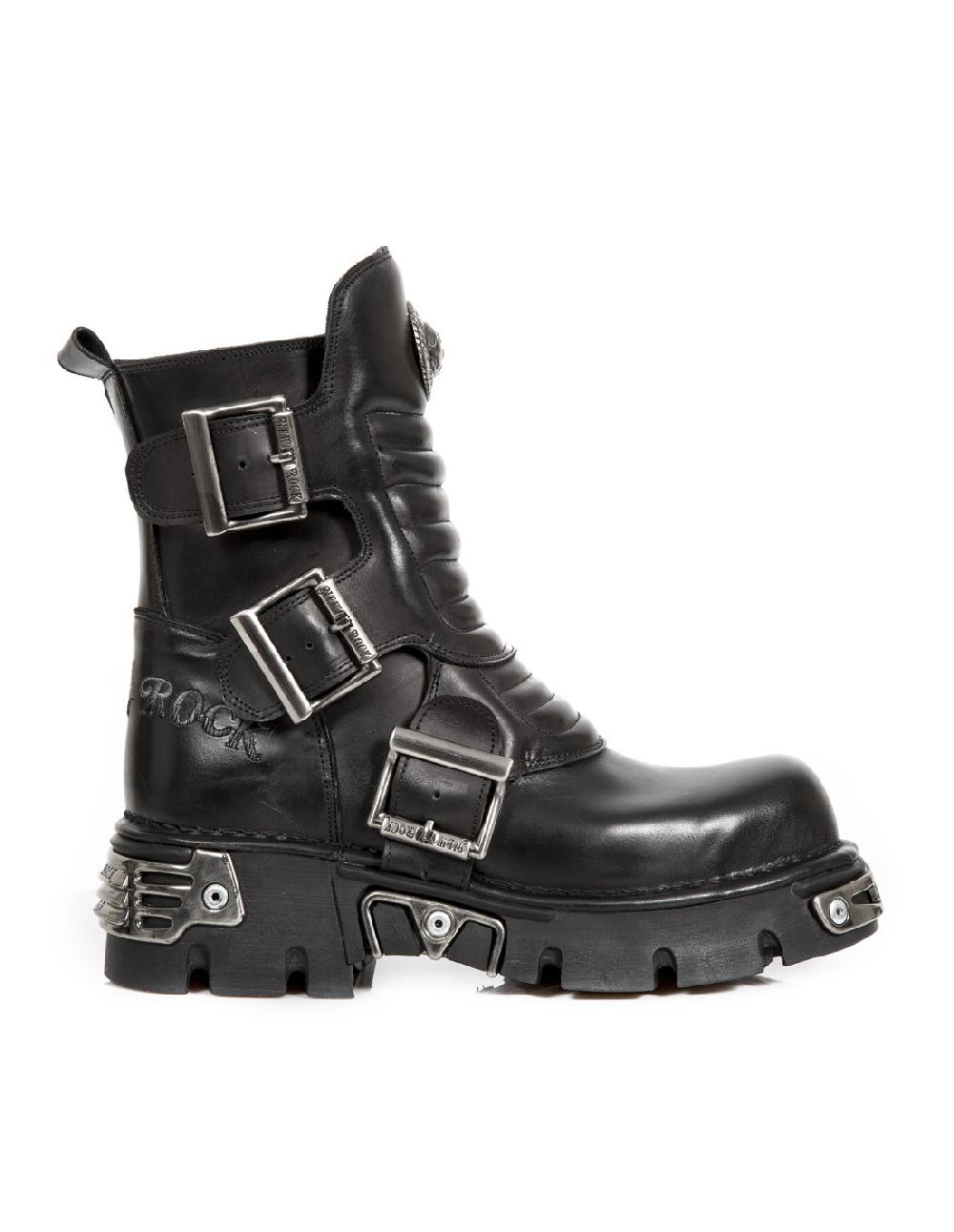 New Rock BOOT METALLIC M-1517-C1