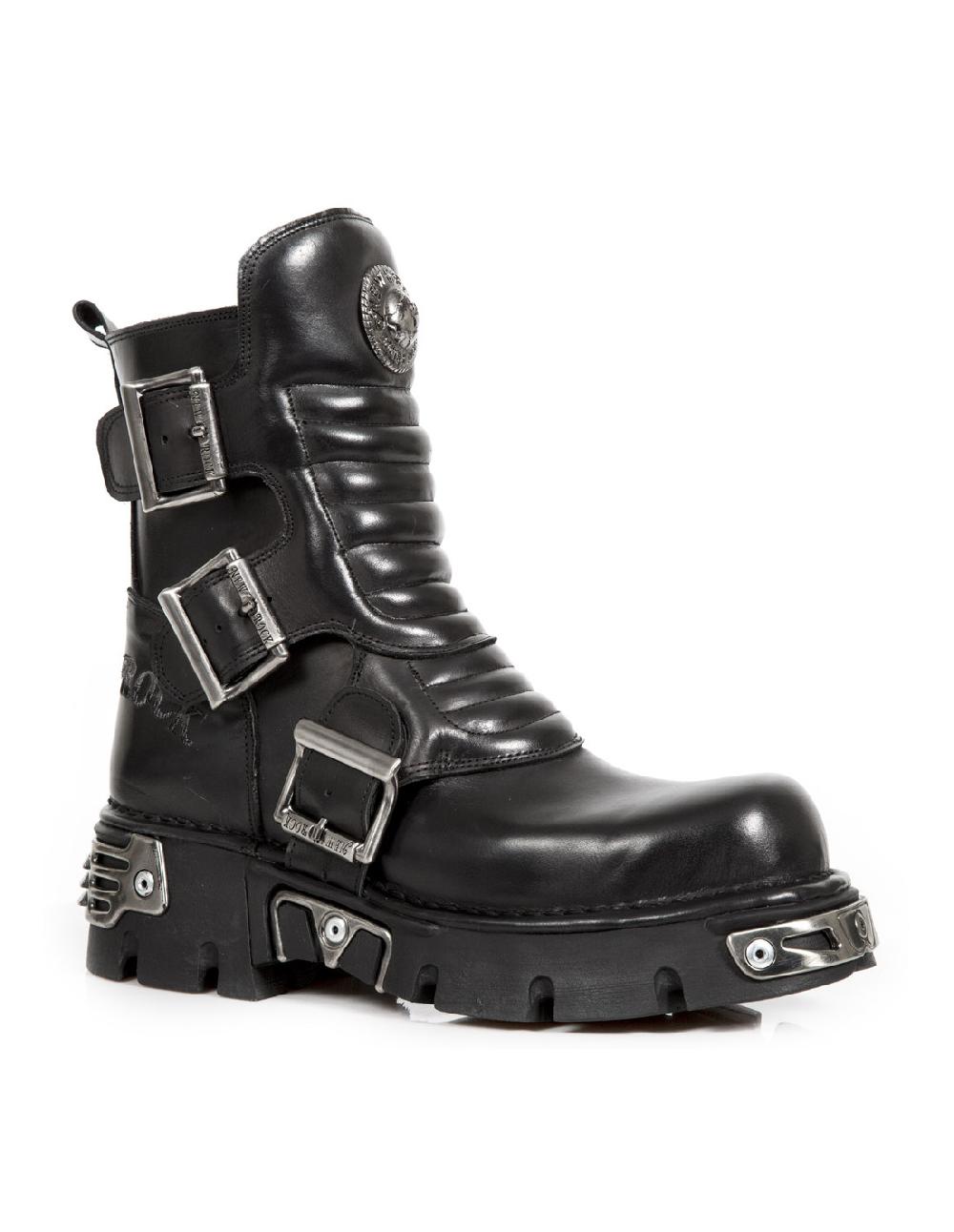 New Rock BOOT METALLIC M-1517-C1