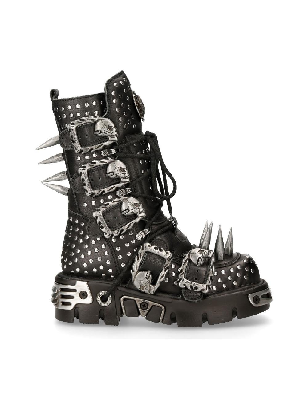 New Rock BOOT METALLIC M-1535-S1