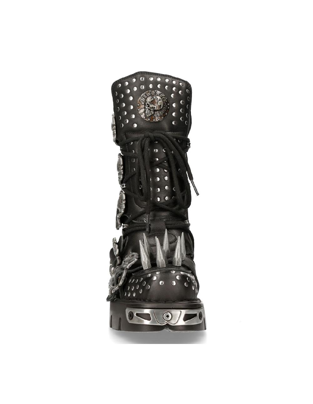 New Rock BOOT METALLIC M-1535-S1