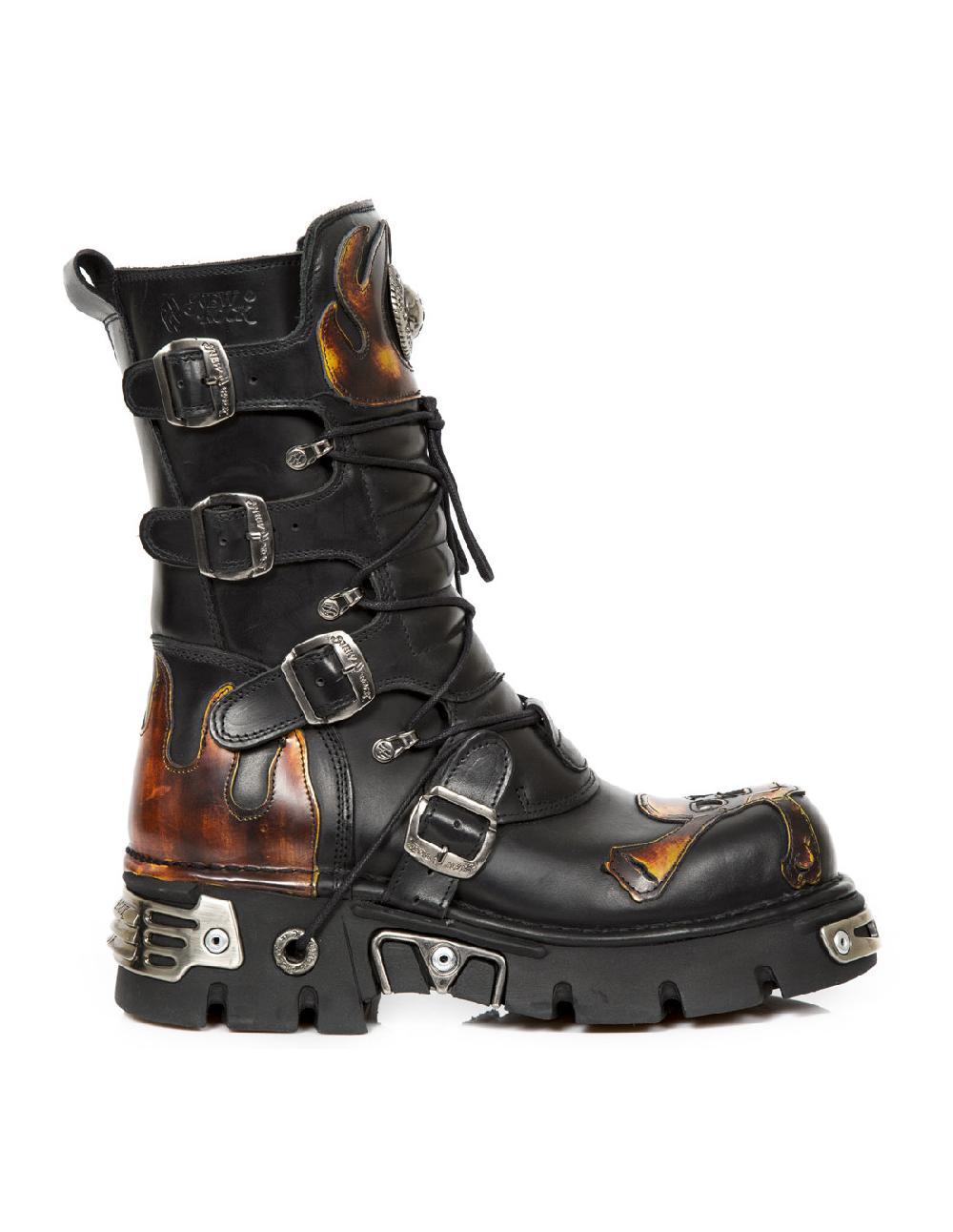 New Rock BOOT METALLIC M-156-C3