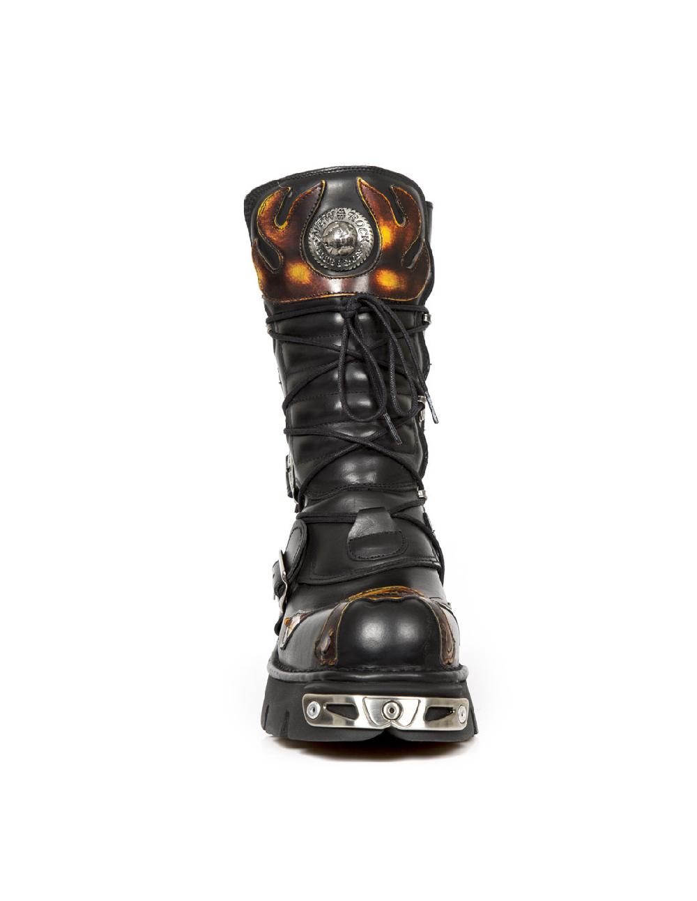 New Rock BOOT METALLIC M-156-C3