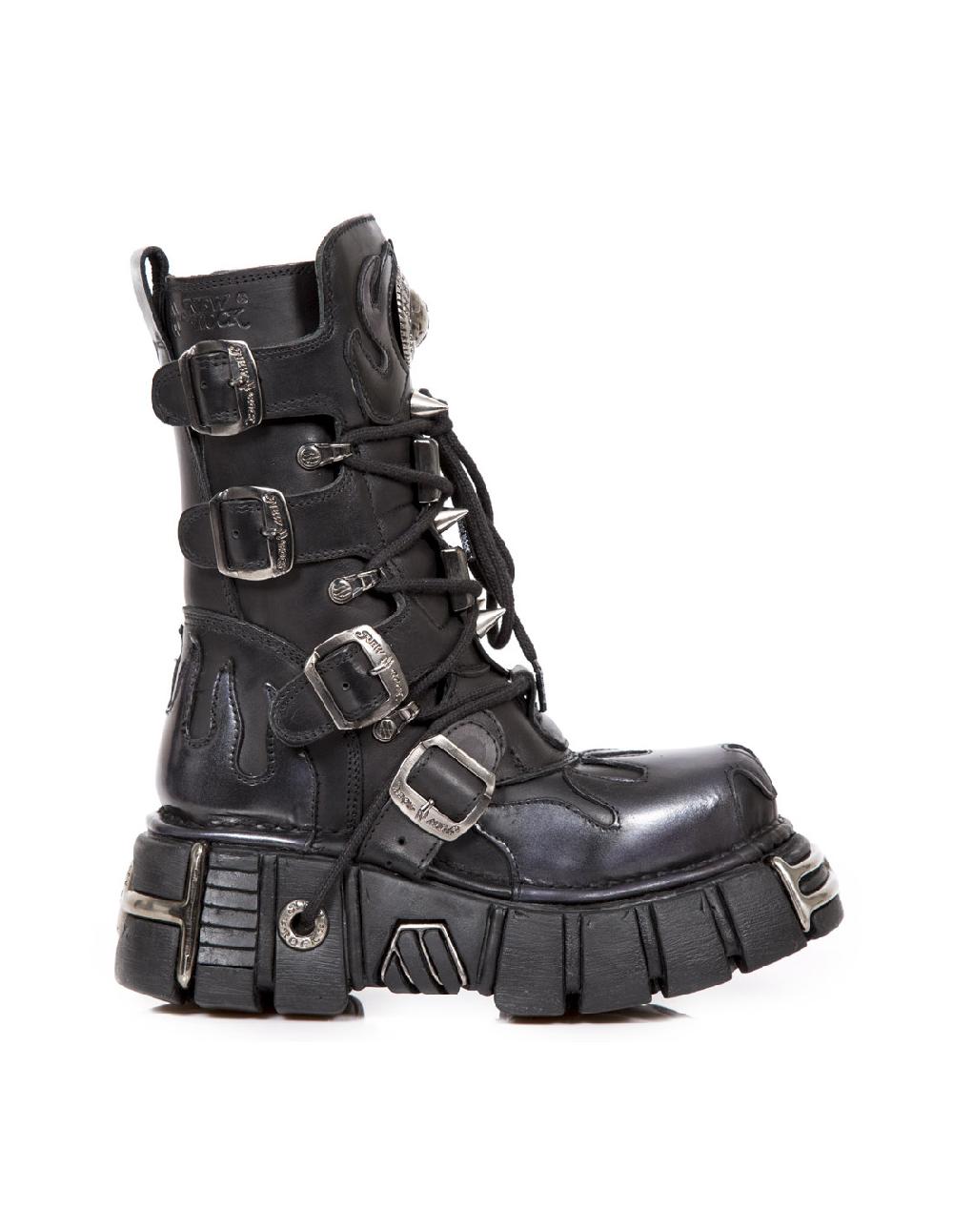 New Rock BOOT METALLIC M-163-C4