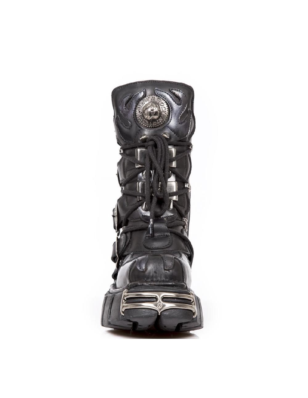 New Rock BOOT METALLIC M-163-C4