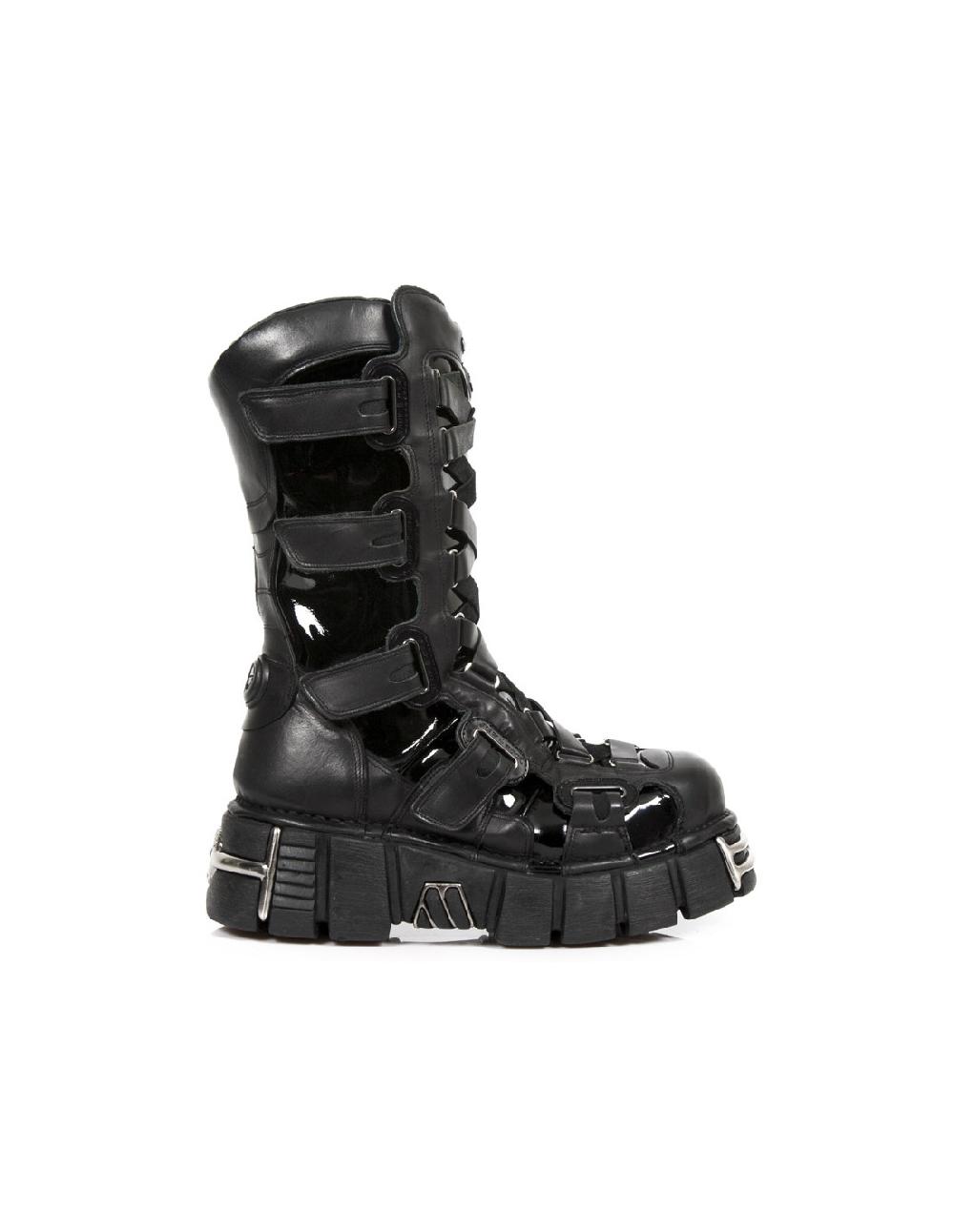 New Rock BOOT METALLIC M-189-C2