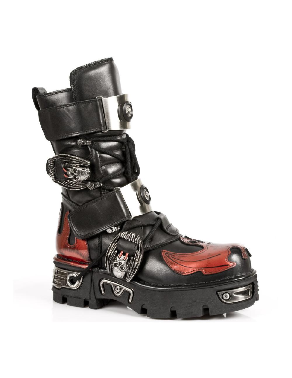 New Rock BOOT METALLIC M-195-S1