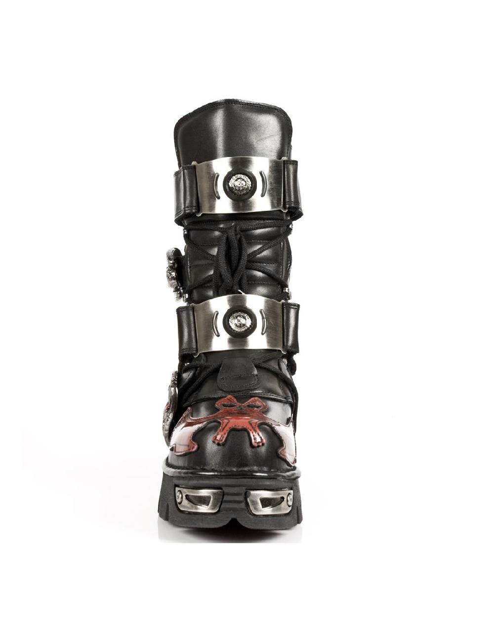 New Rock BOOT METALLIC M-195-S1