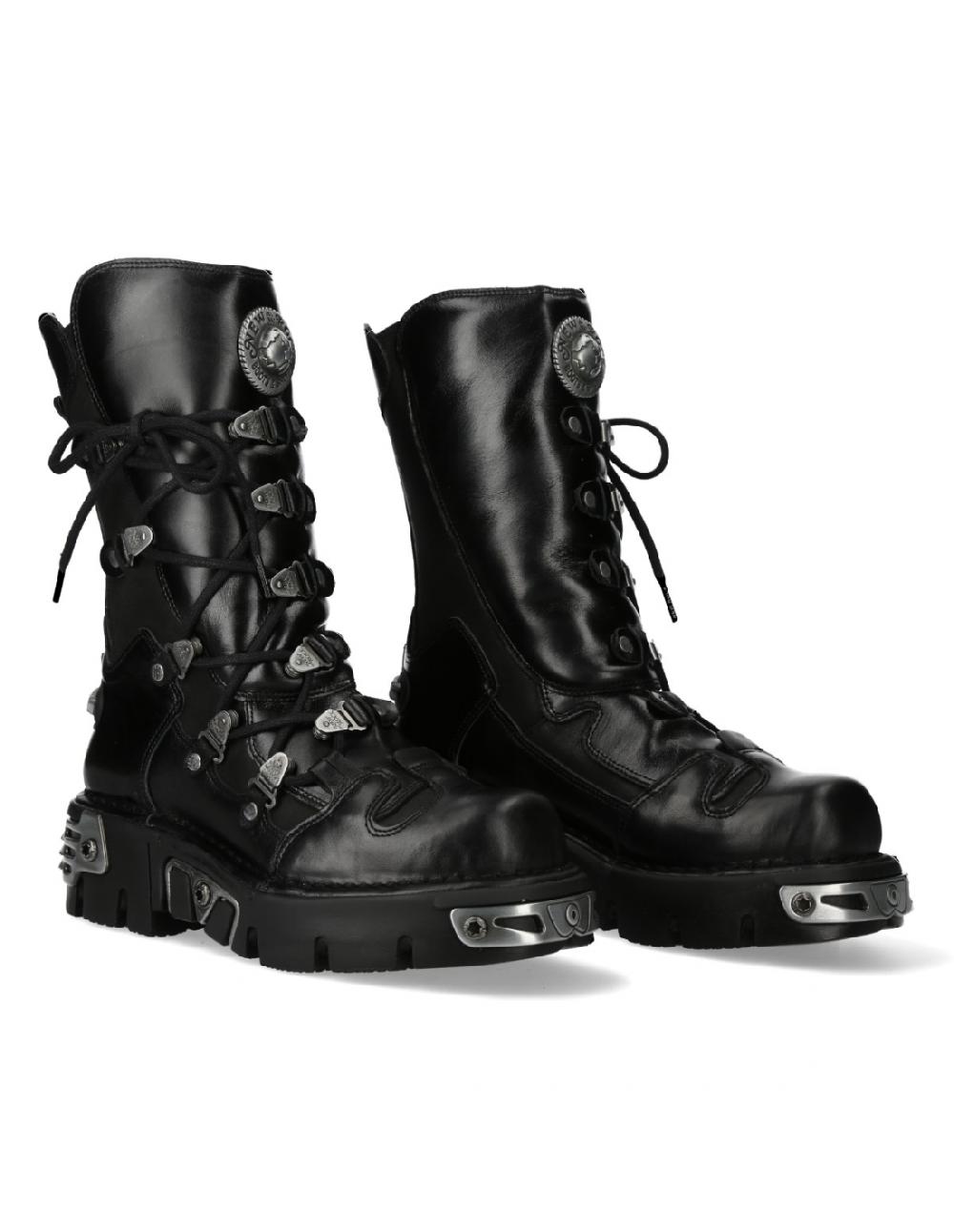 new rock BOOT METALLIC M-203-C2