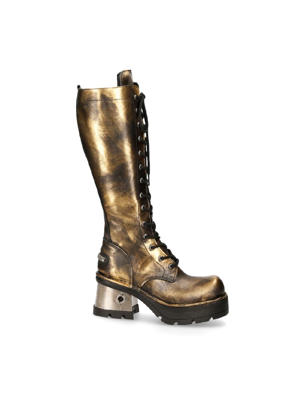 New Rock BOOT METALLIC M-236-C9