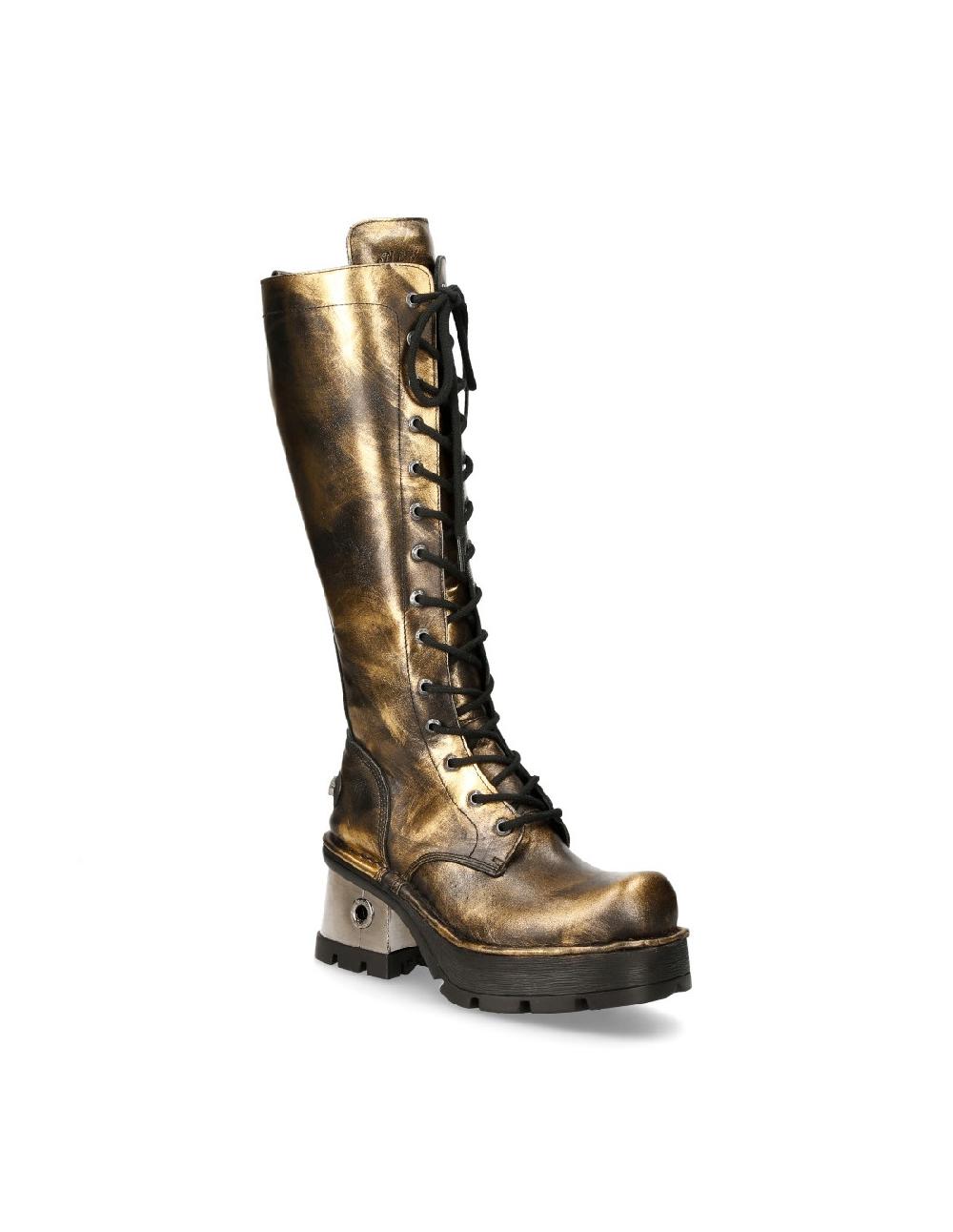 New Rock BOOT METALLIC M-236-C9