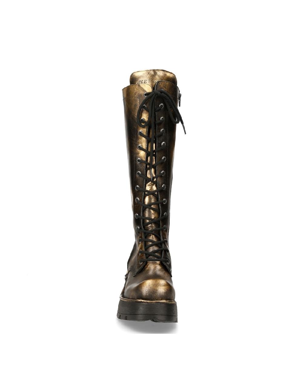 New Rock BOOT METALLIC M-236-C9