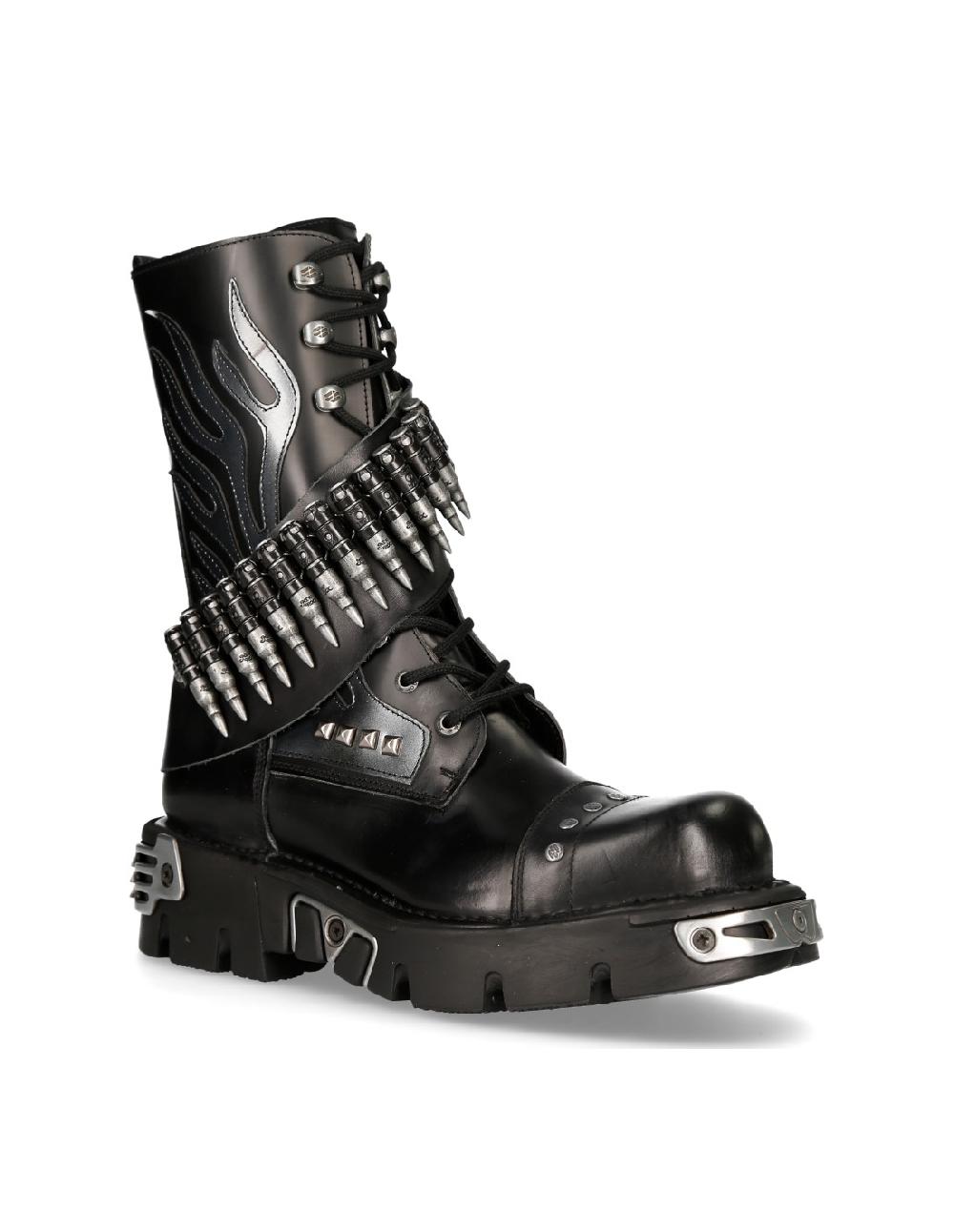 New Rock BOOT METALLIC M-297-S2
