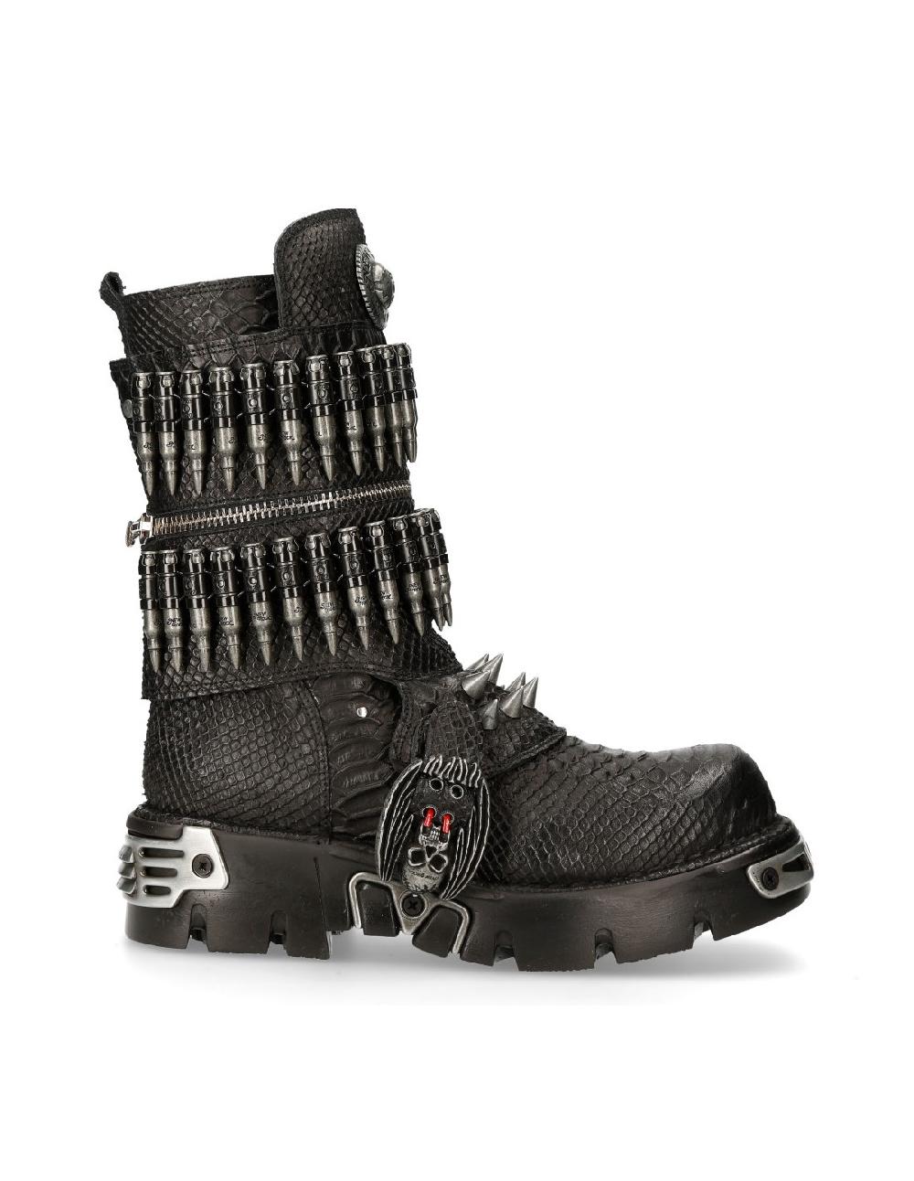 New Rock BOOT METALLIC M-301-C2