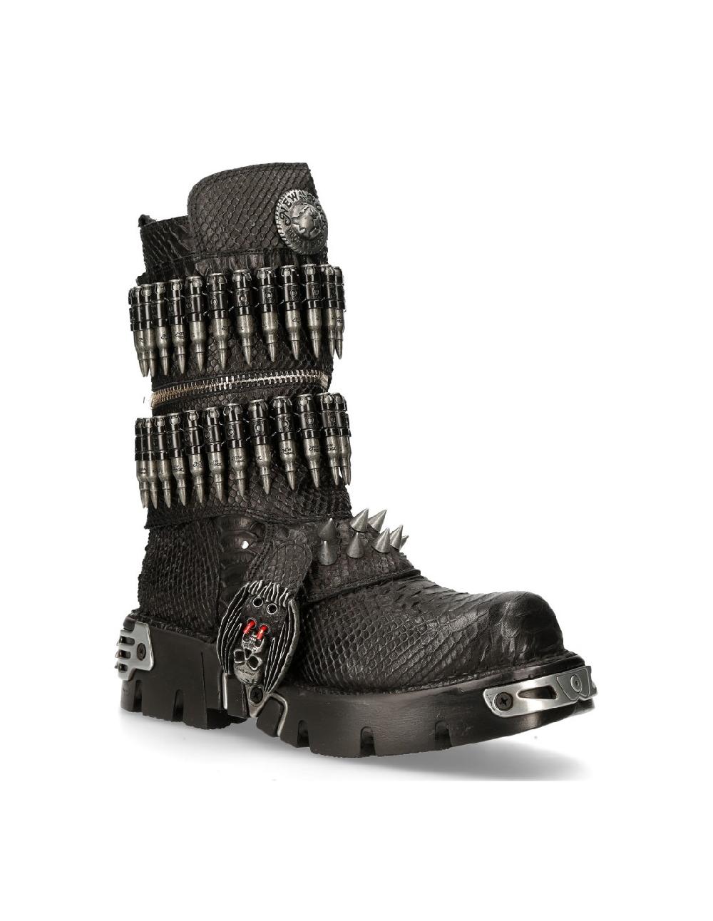 New Rock BOOT METALLIC M-301-C2