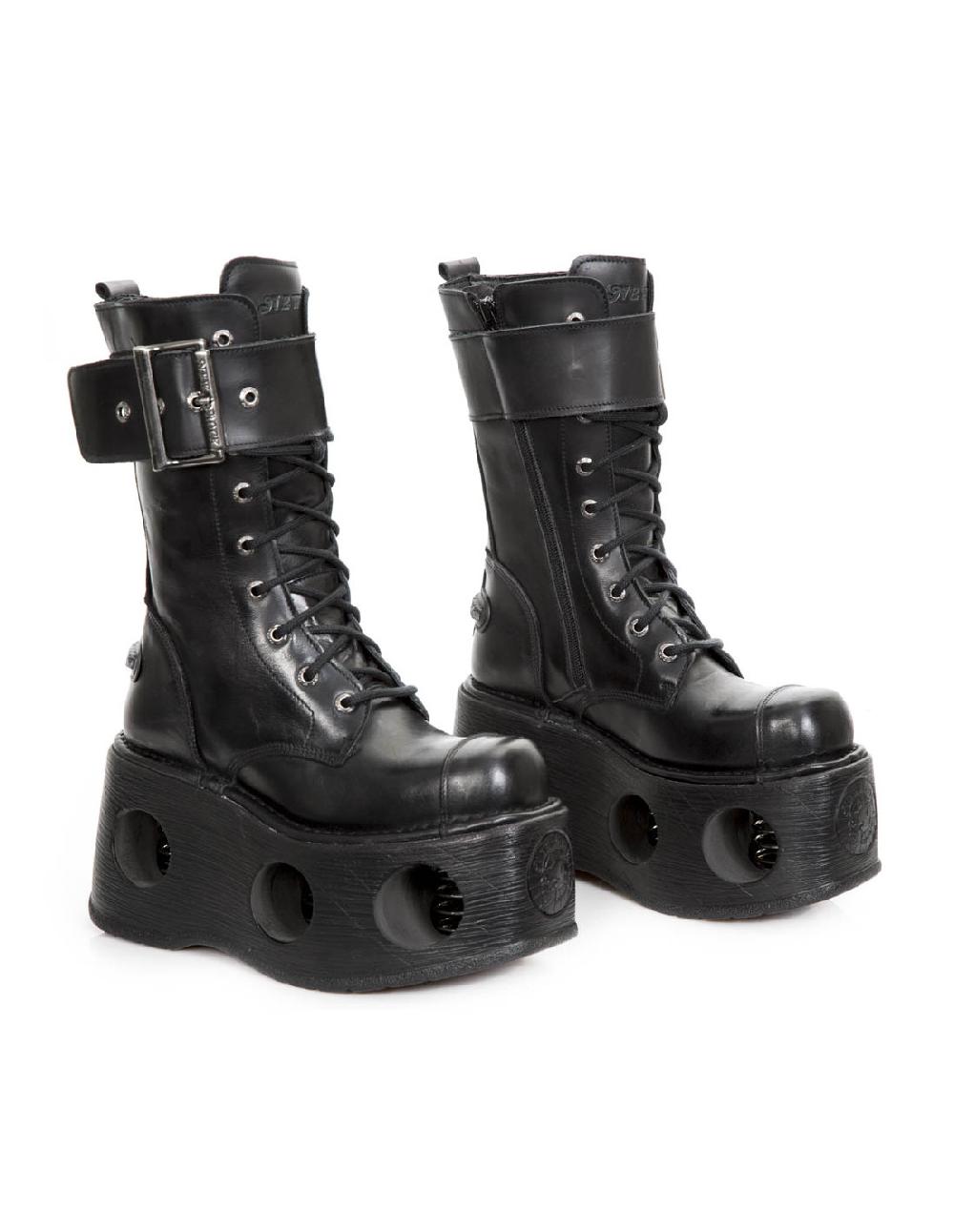 new rock BOOT METALLIC M-312-C12