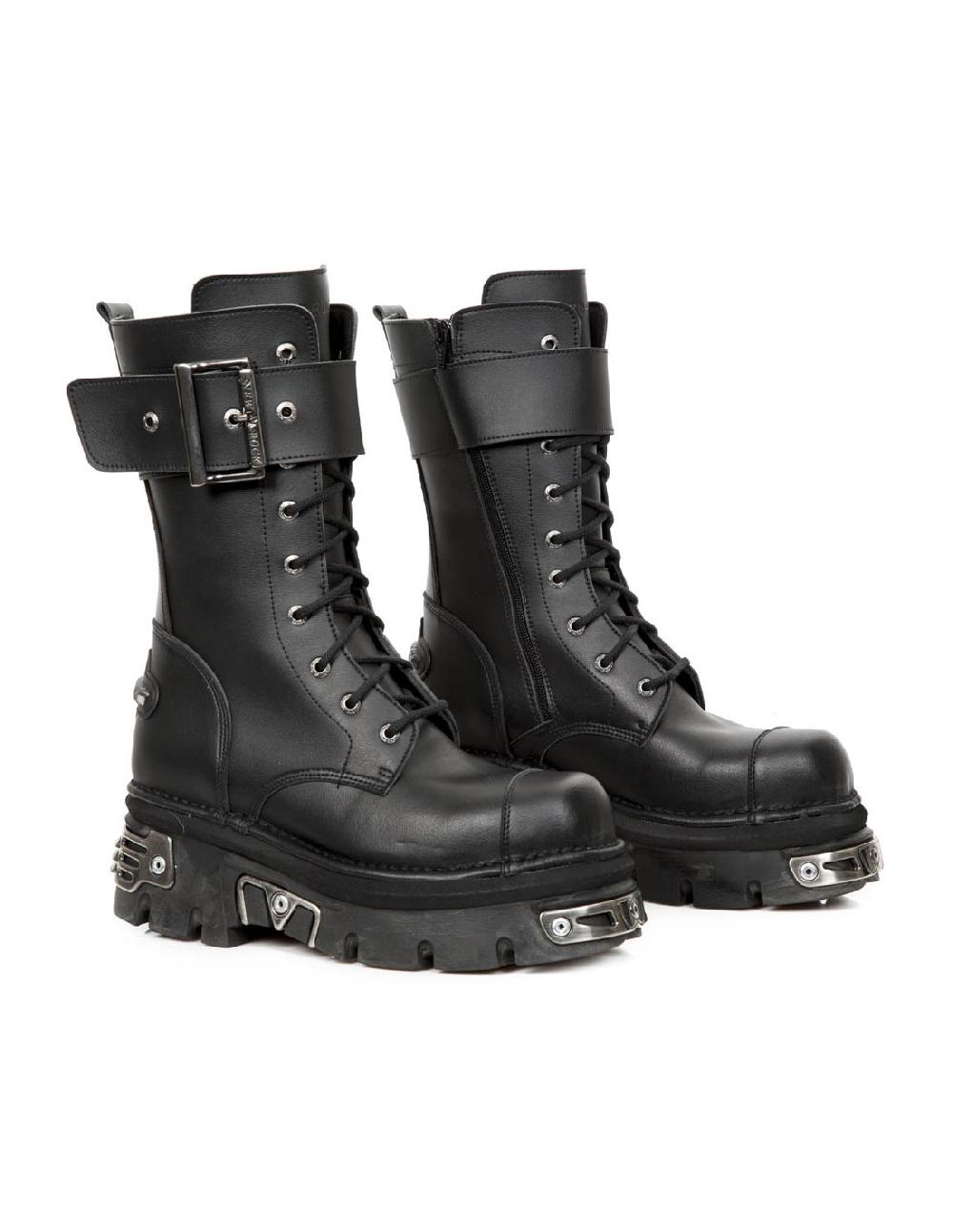 new rock BOOT METALLIC M-312-C4