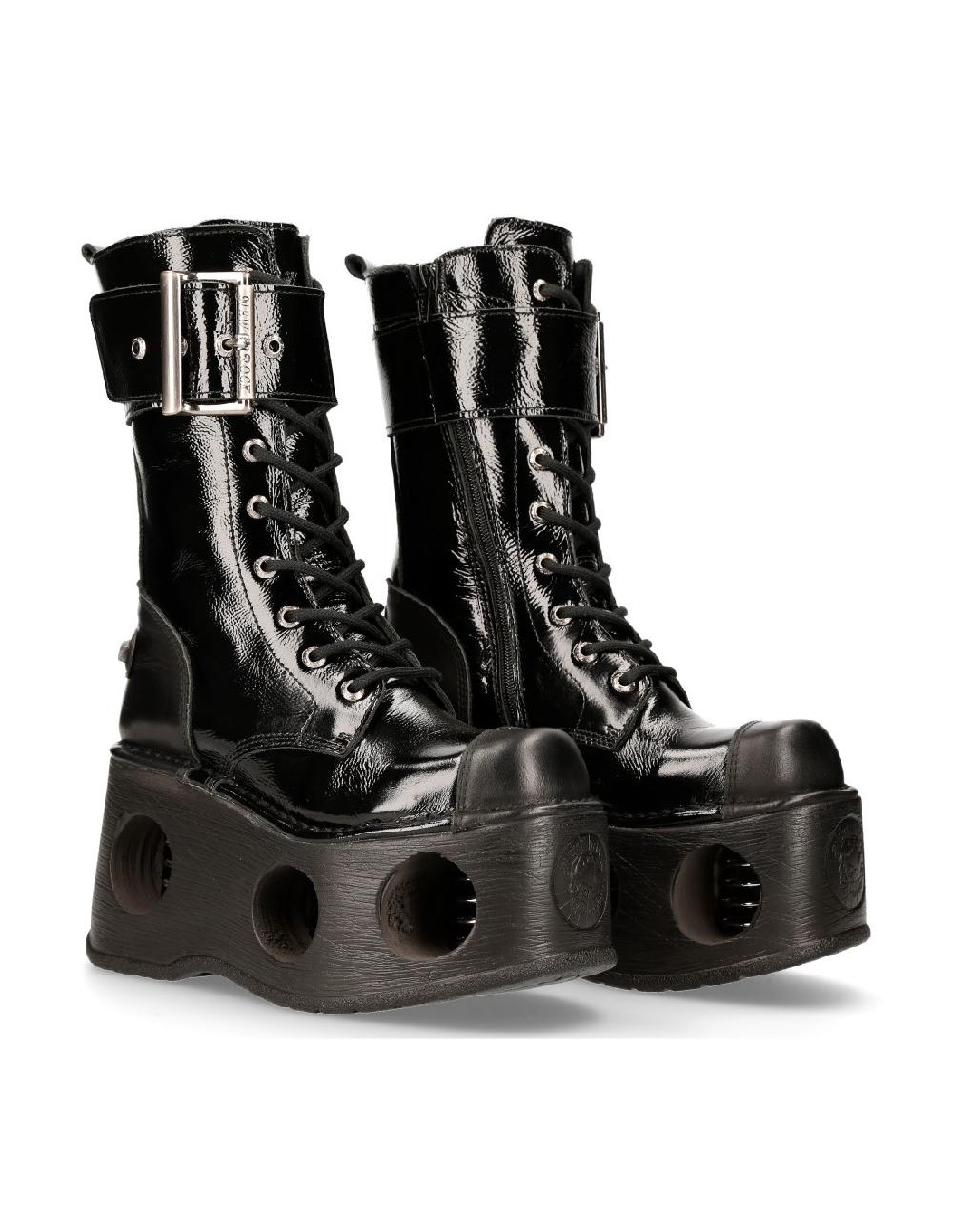new rock BOOT METALLIC M-312-S5