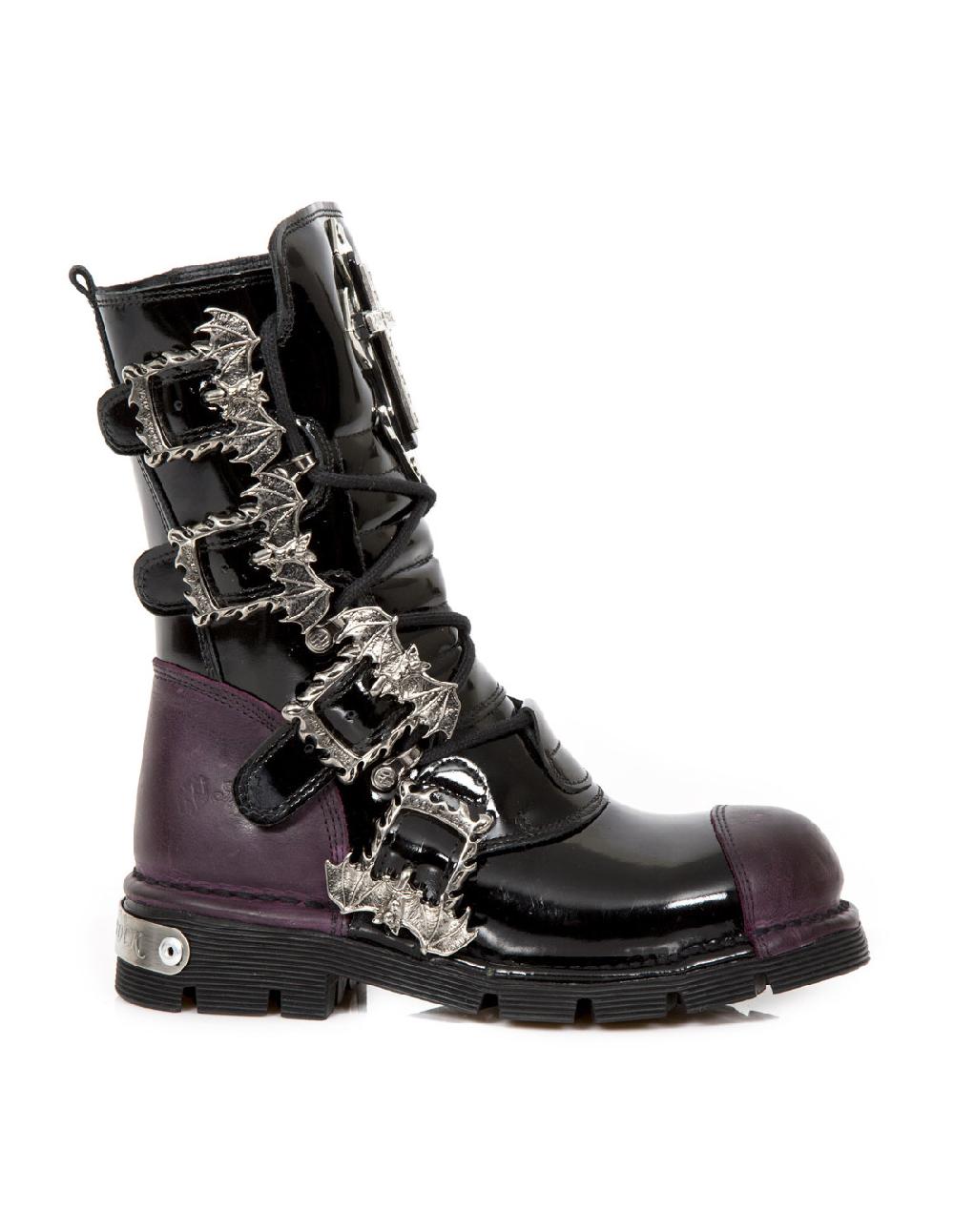New Rock BOOT METALLIC M-313-C2