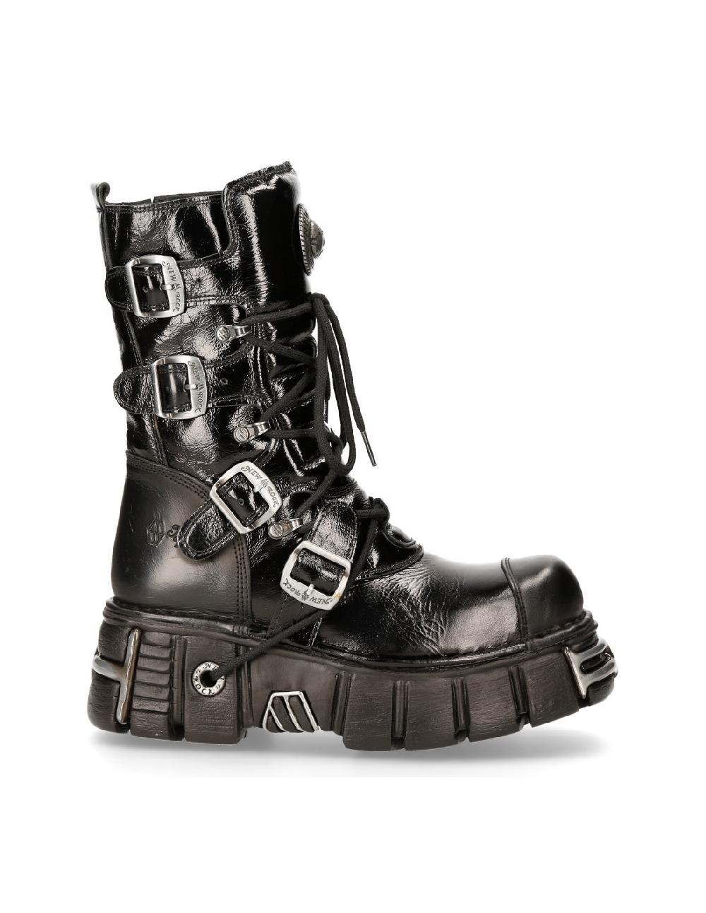 New Rock BOOT METALLIC M-313-S1