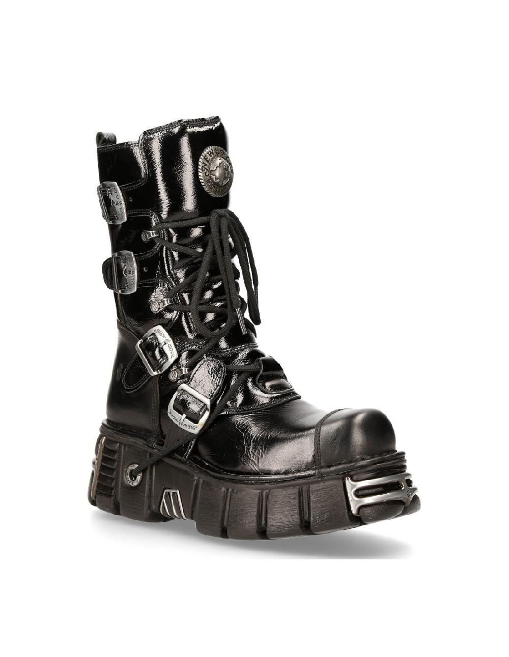 New Rock BOOT METALLIC M-313-S1
