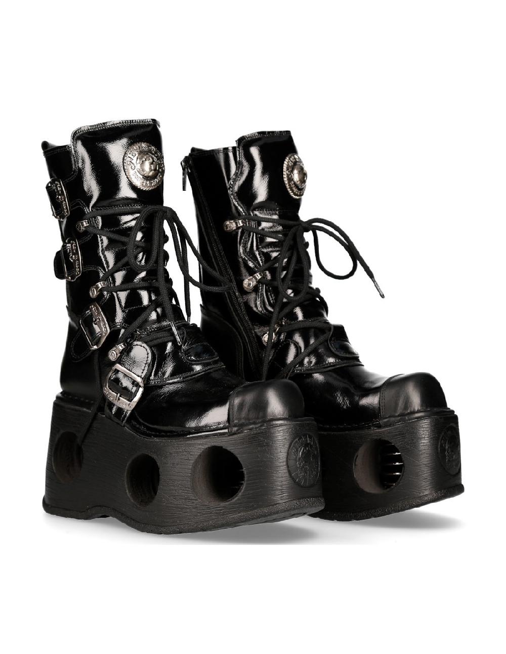 new rock BOOT METALLIC M-313-S5
