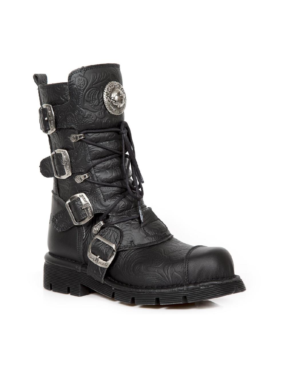 New Rock BOOT METALLIC M-313-V1