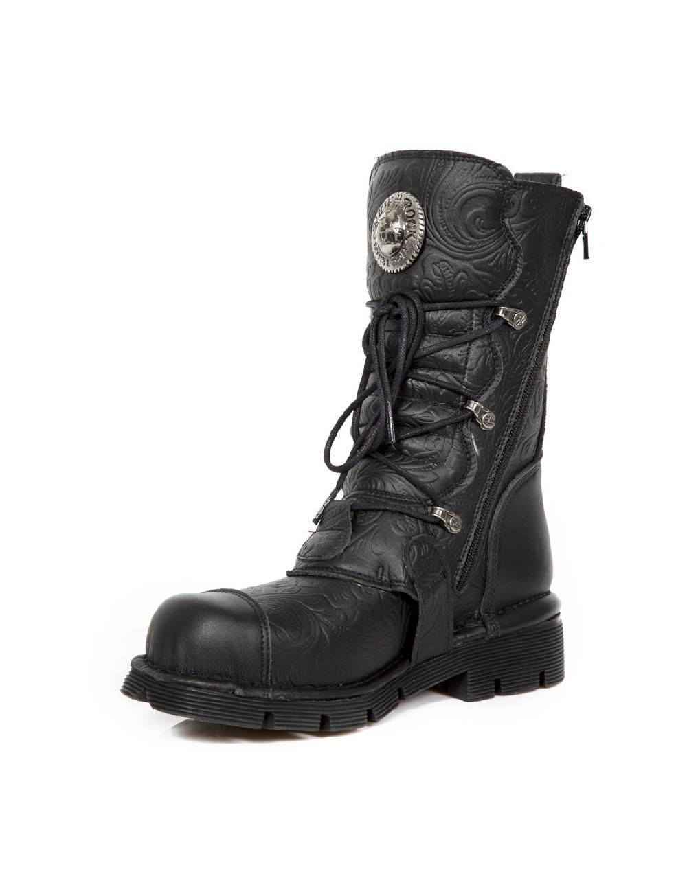 New Rock BOOT METALLIC M-313-V1