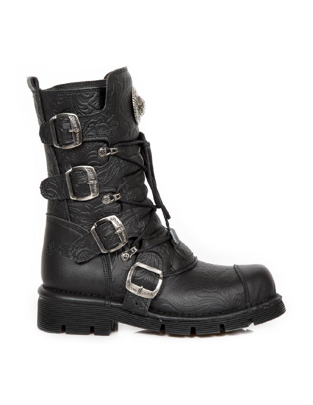 new rock BOOT METALLIC M-313-V1