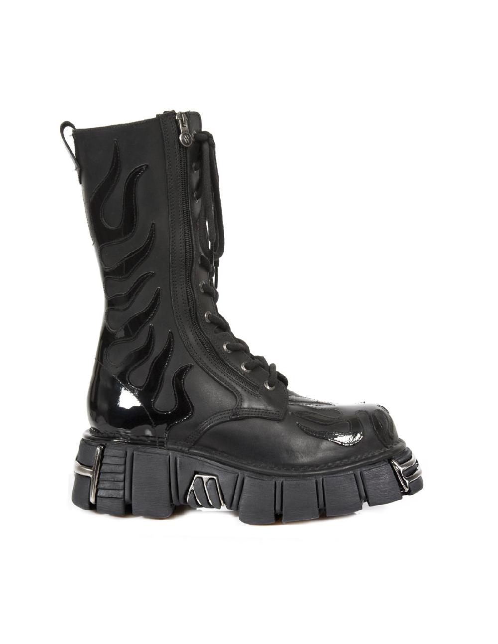 new rock BOOT METALLIC M-319-C4