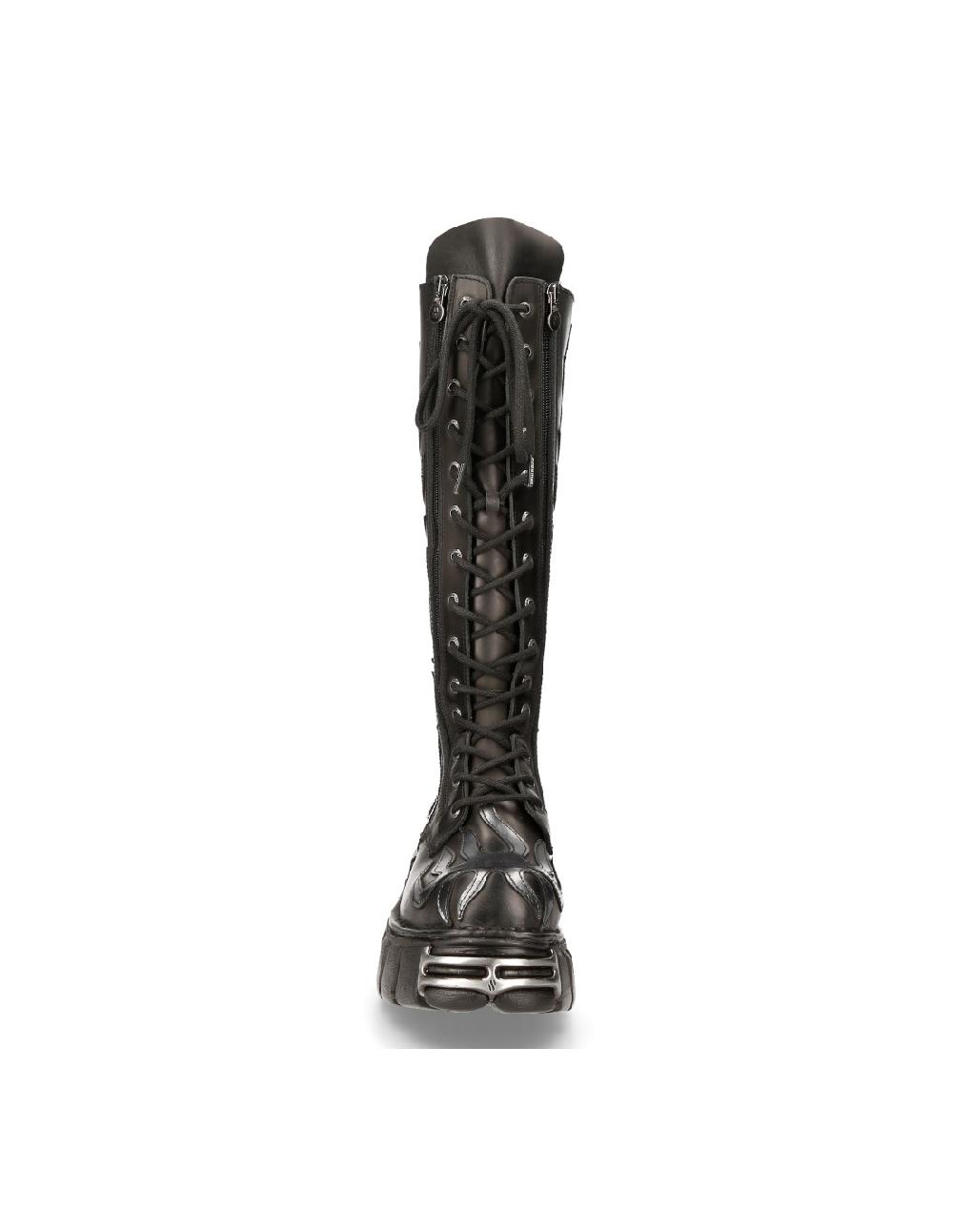 New Rock BOOT METALLIC M-350-C1