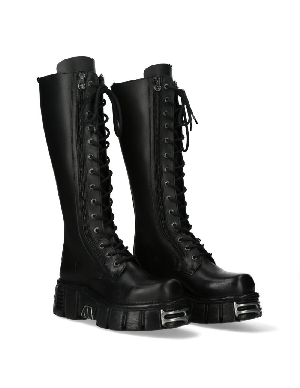 new rock BOOT METALLIC M-350S-C3