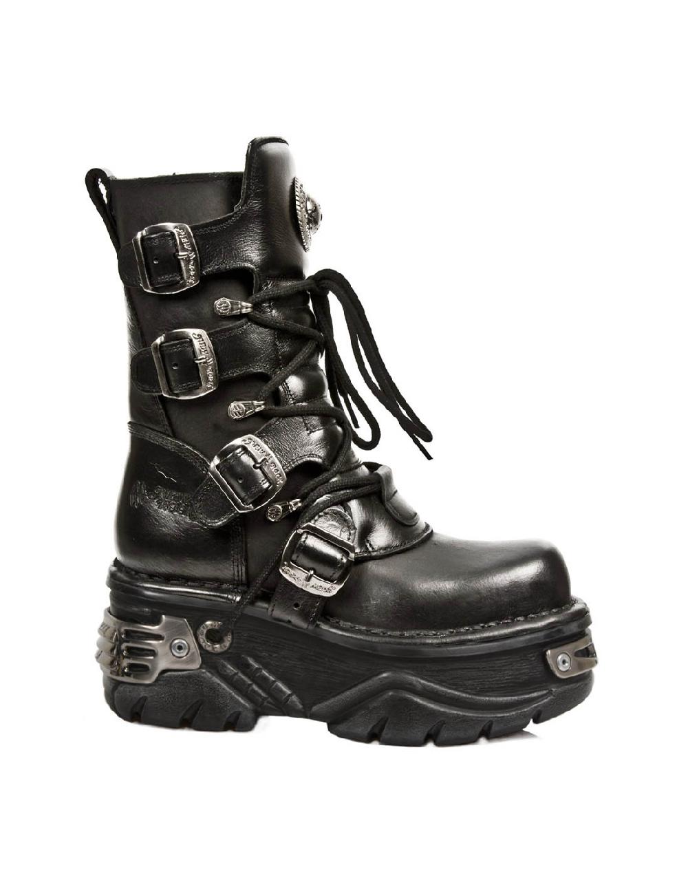 new rock BOOT METALLIC M-373-C110