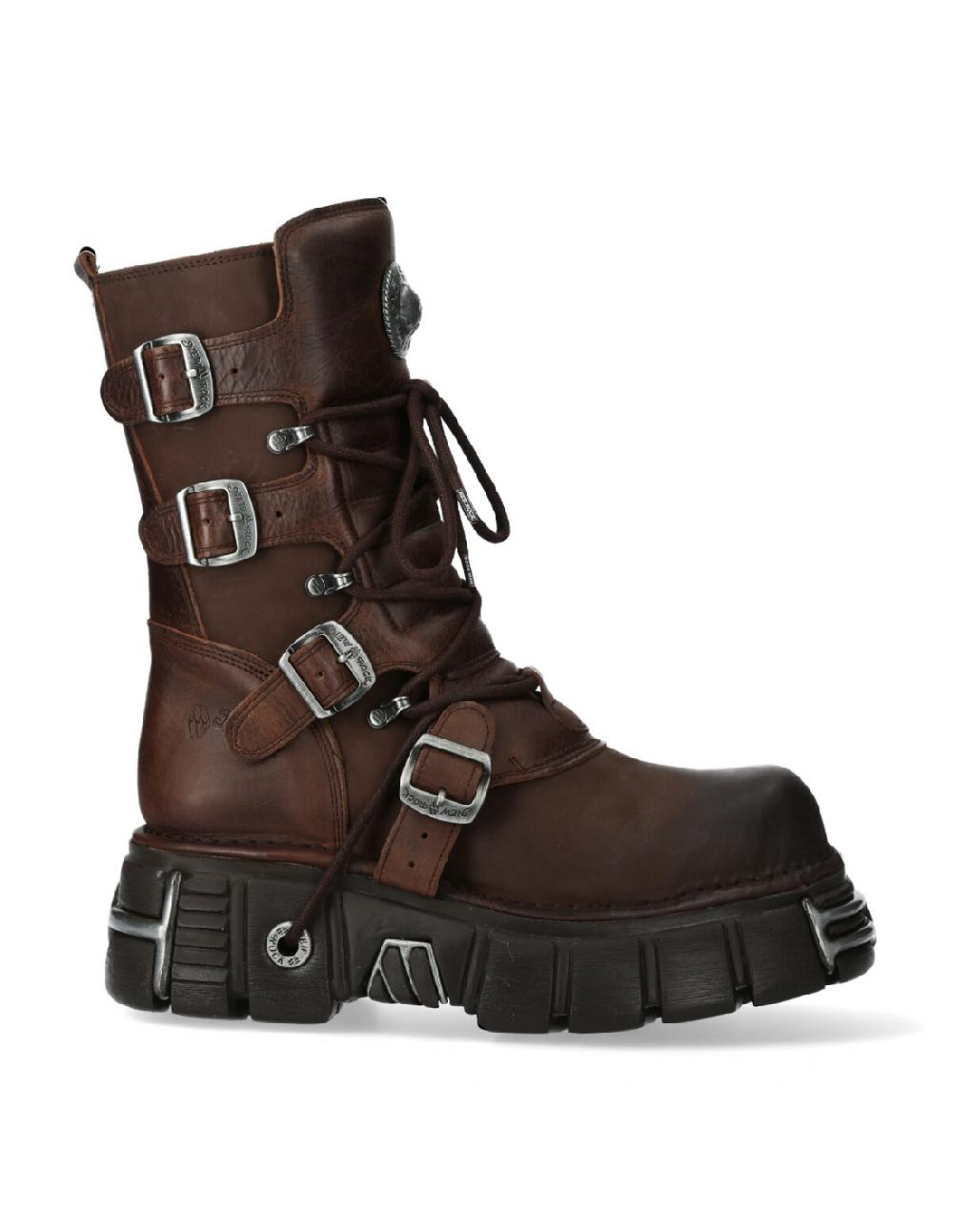 New Rock BOOT METALLIC M-373-C16