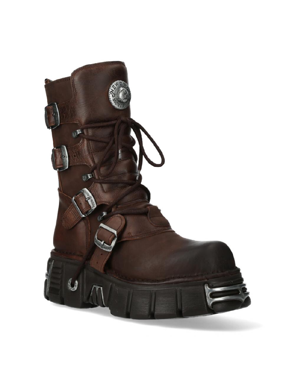 New Rock BOOT METALLIC M-373-C16