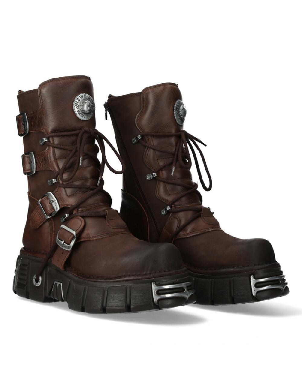 new rock BOOT METALLIC M-373-C16