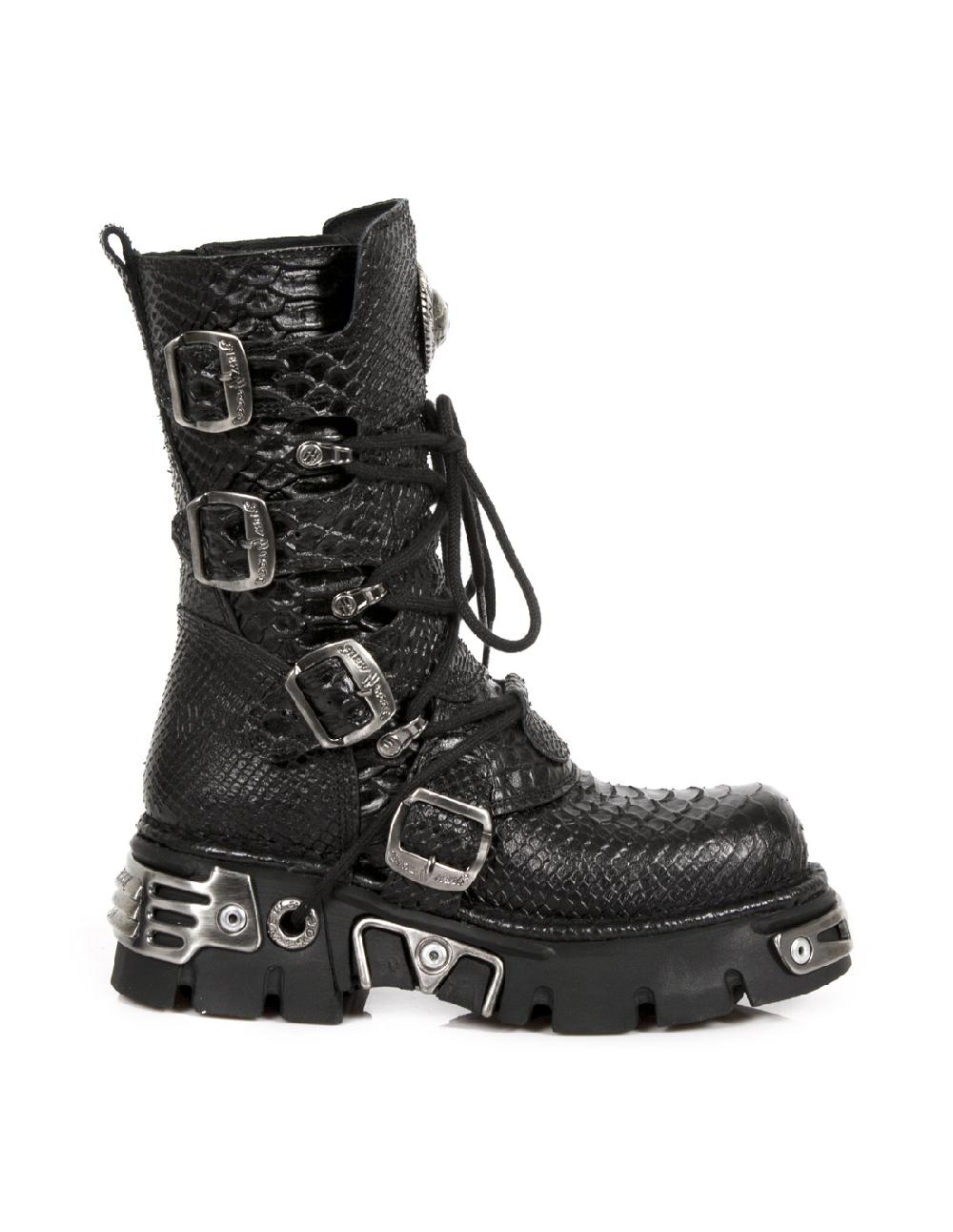 new rock BOOT METALLIC M-373-C190