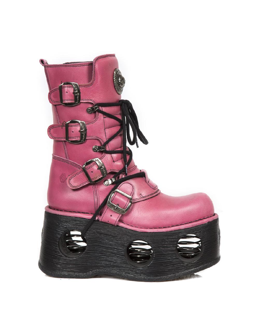 new rock BOOT METALLIC M-373-C24