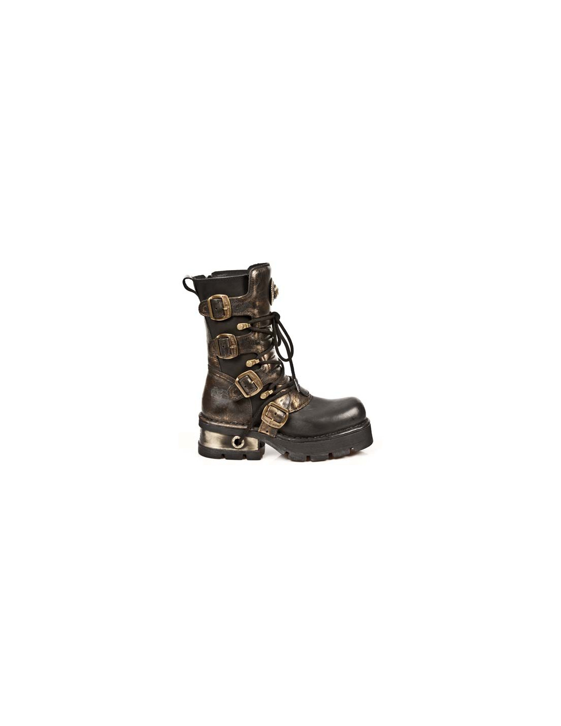 New Rock BOOT METALLIC M-373-C40