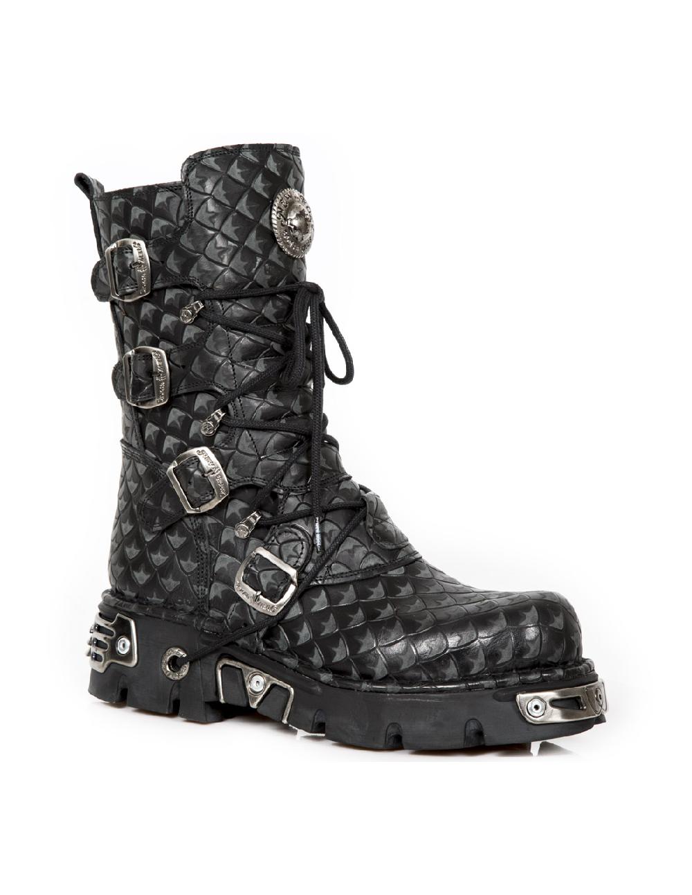 New Rock BOOT METALLIC M-373-C402