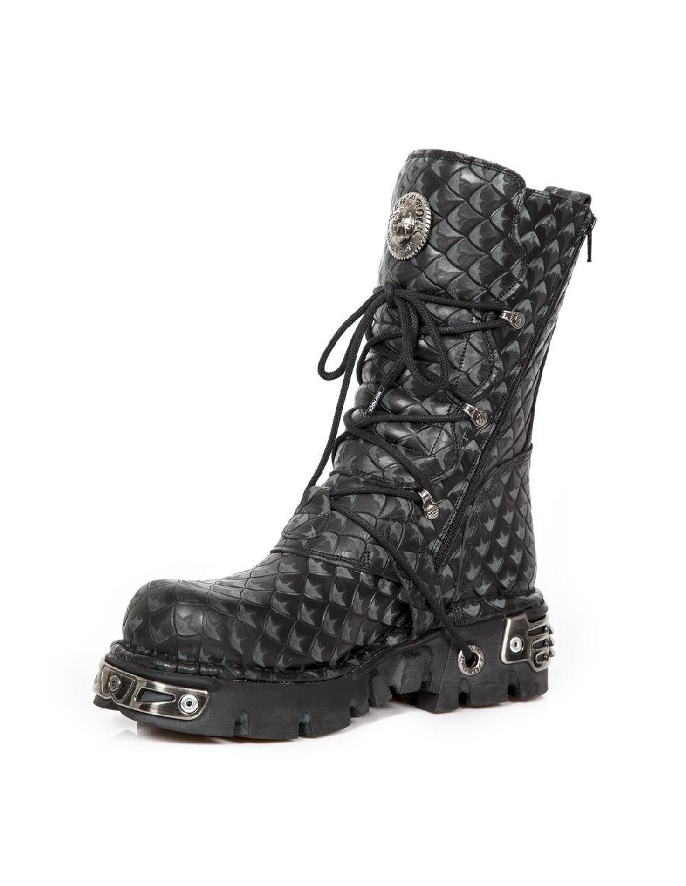 New Rock BOOT METALLIC M-373-C402