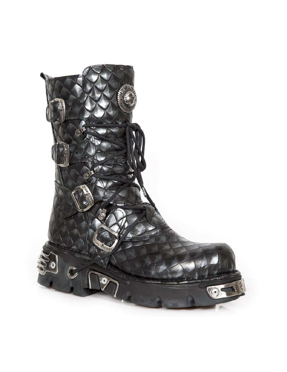 New Rock BOOT METALLIC M-373-C403