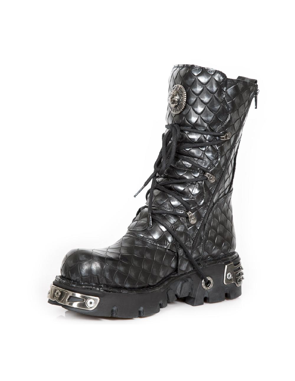 New Rock BOOT METALLIC M-373-C403