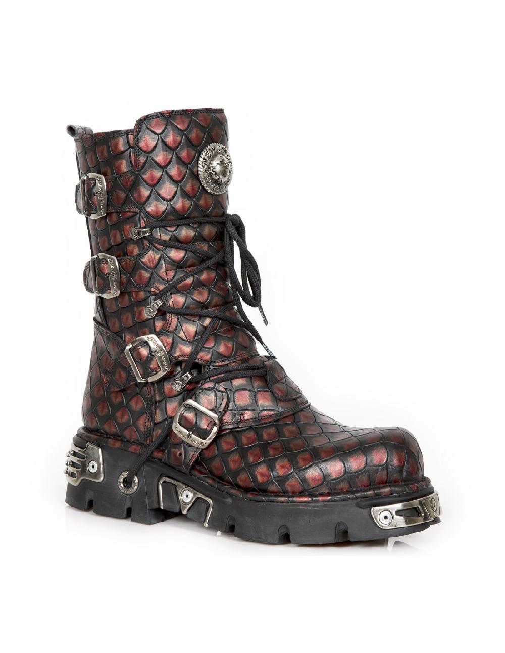New Rock BOOT METALLIC M-373-C405