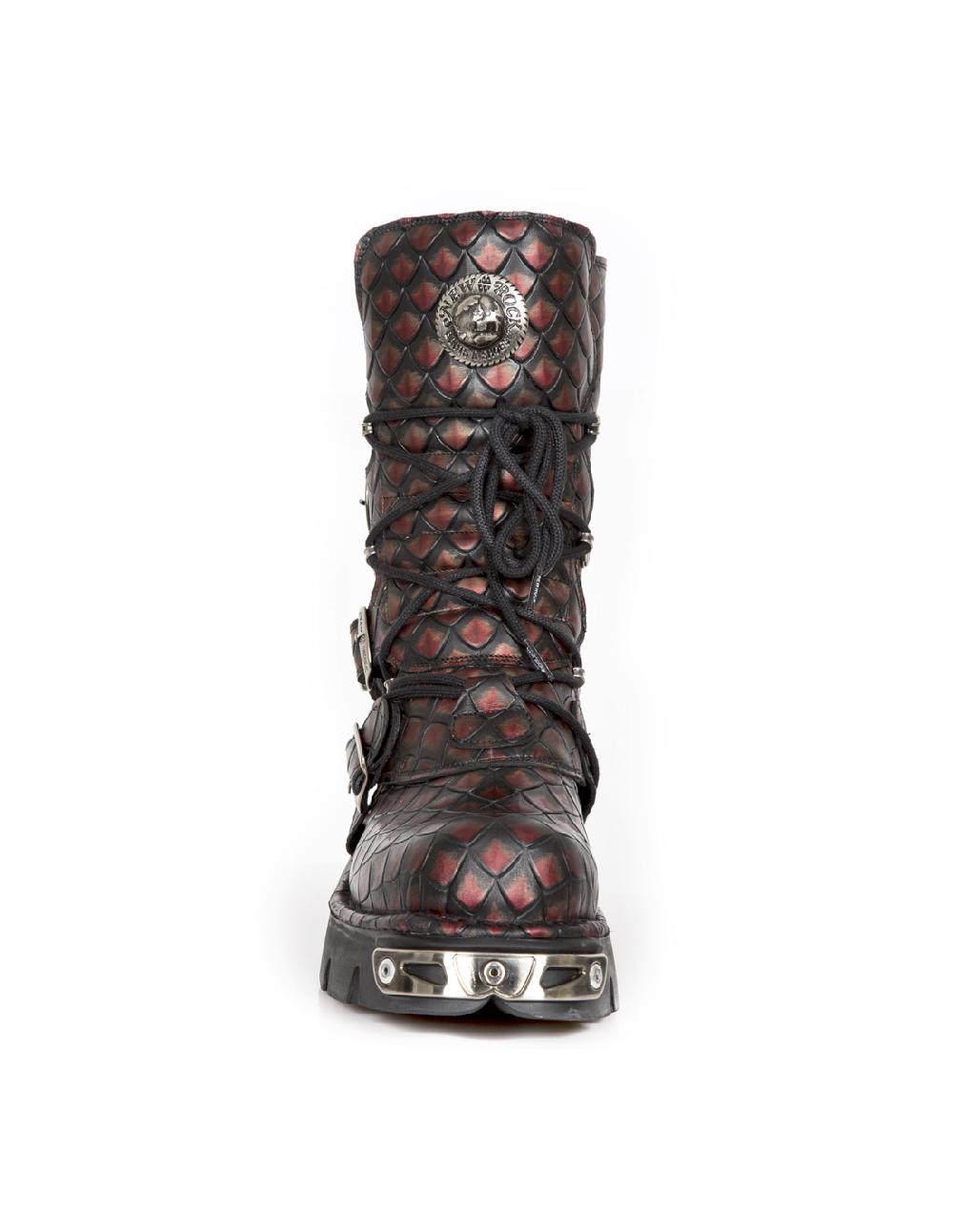 New Rock BOOT METALLIC M-373-C405