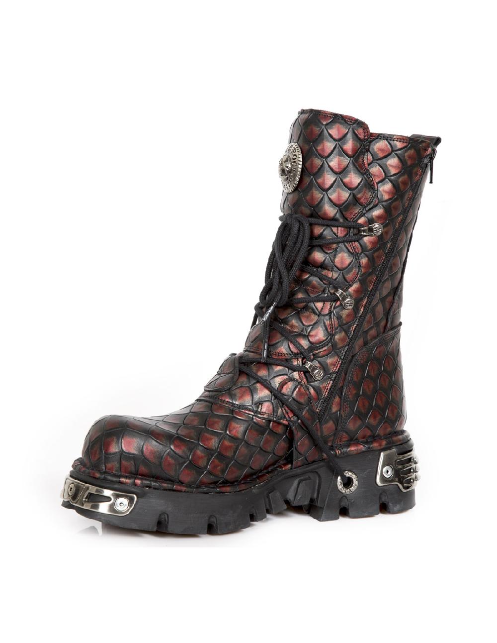 New Rock BOOT METALLIC M-373-C405