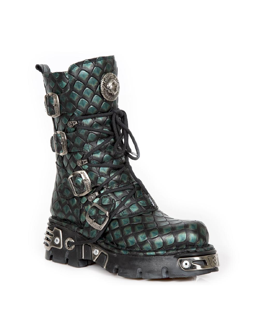 New Rock BOOT METALLIC M-373-C406
