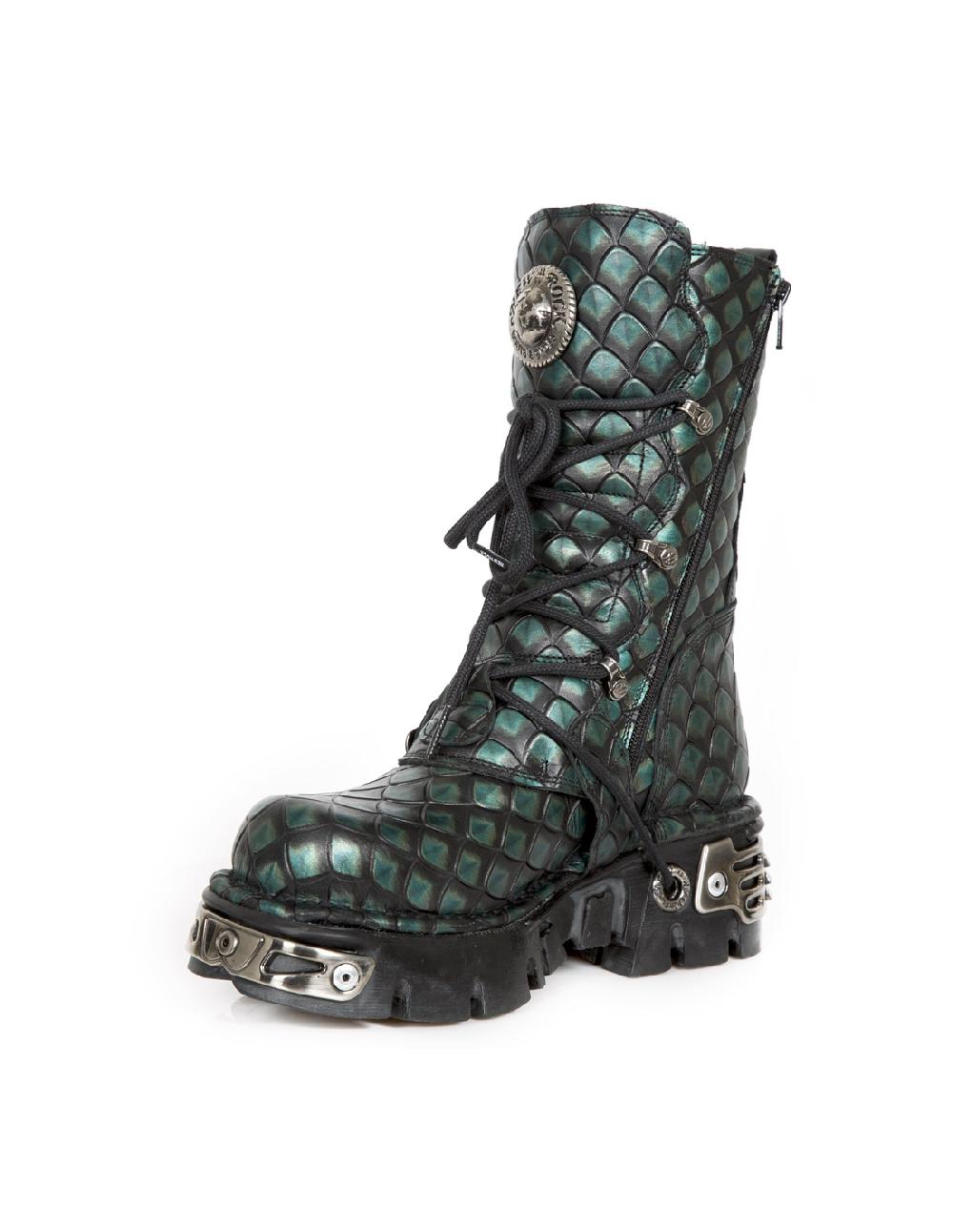 New Rock BOOT METALLIC M-373-C406